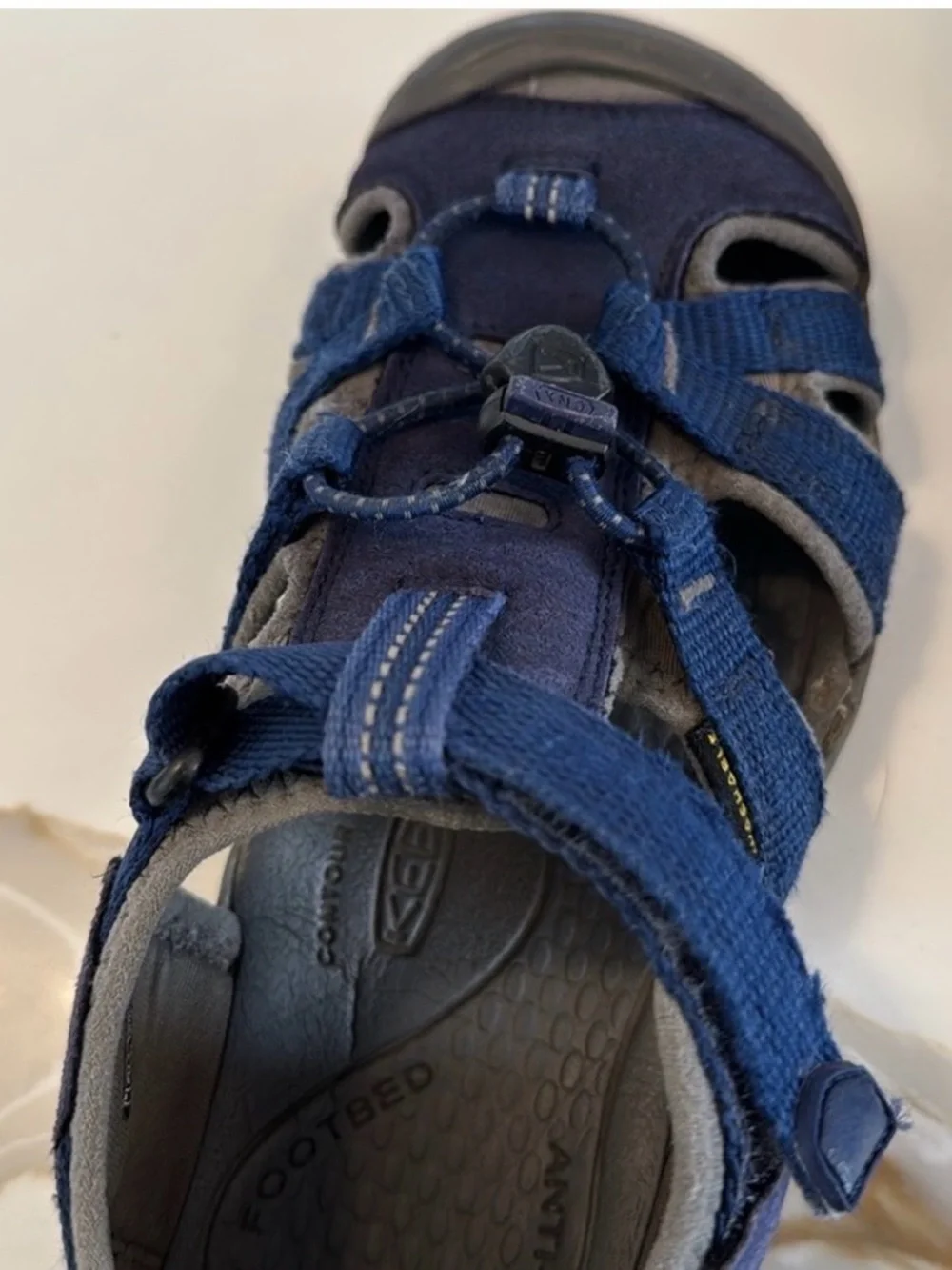 KEEN Seacamp Kids Blue Waterproof Sport Sandals